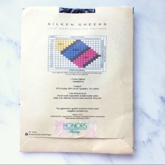 NWT black silken sheets sandalfoot pantyhose - Picture 2 of 2